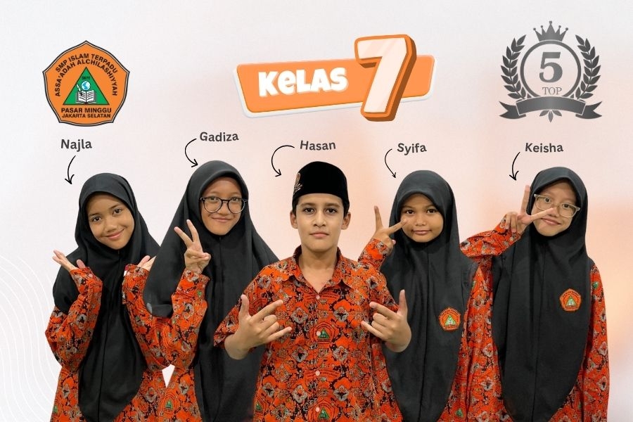 peringkat 10 besar kelas 7
