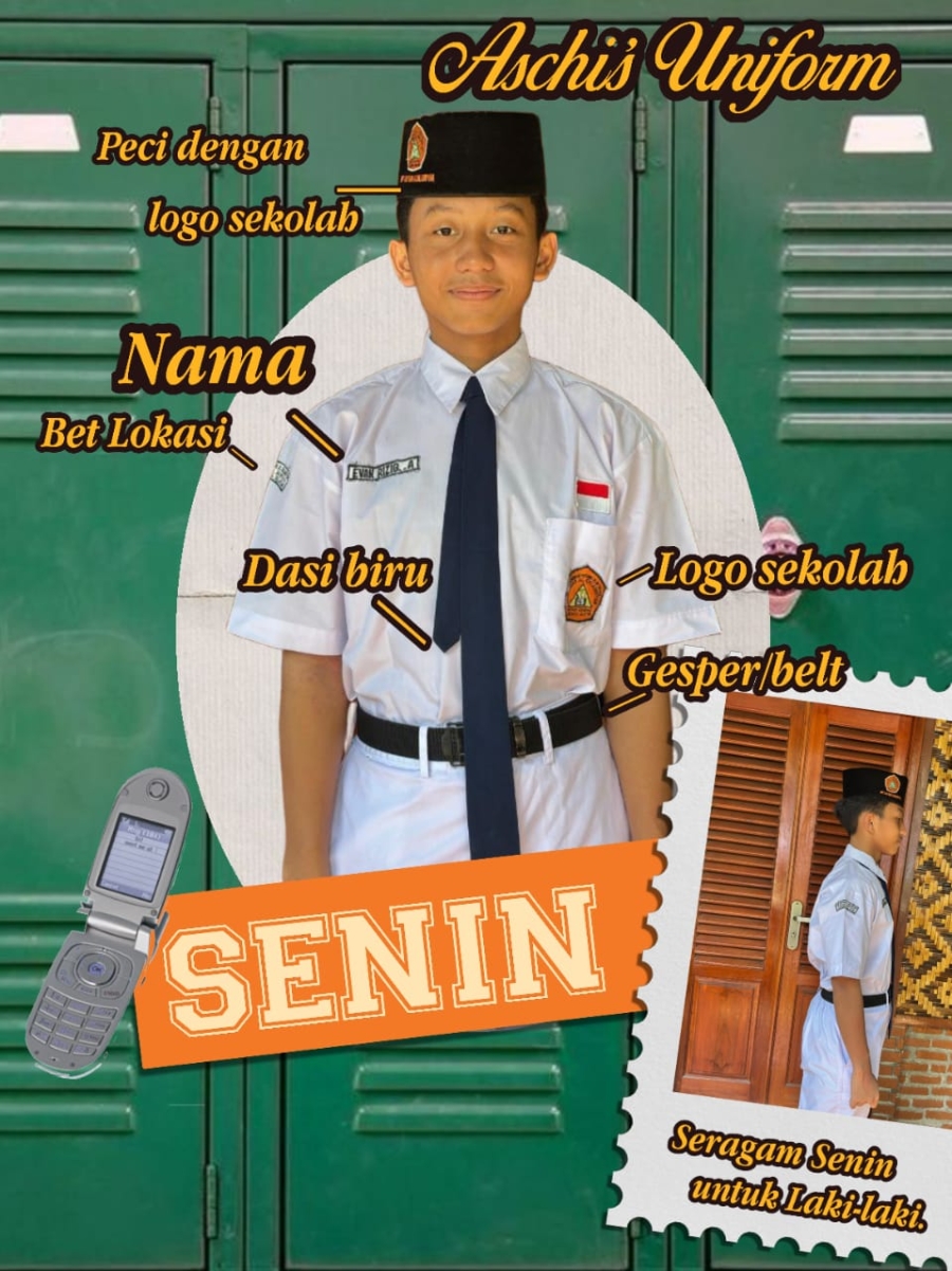 Seragam senin laki