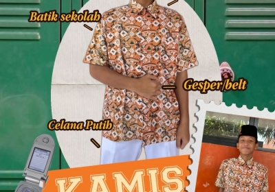 Seragam Kamis batik Laki-laki