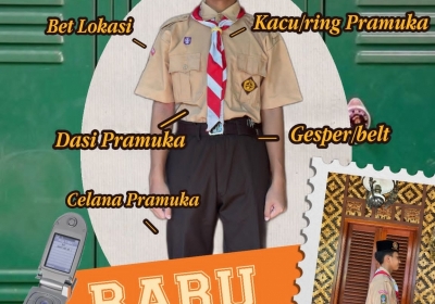 Seragam Rabu Pramuka Laki-laki