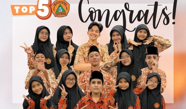 5 Besar Prestasi Akademik Semester Ganjil: Buah dari Ikhtiar, Doa, dan Ketekunan