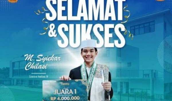 Muhammad Syiekar Chilashi Raih Juara 1 Da’i Tingkat Nasional di PP Tebuireng Jombang